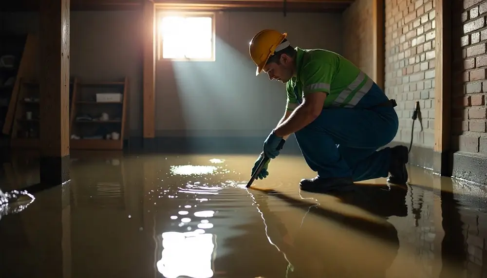 Professional water damage restoration services in Conklin, MI
